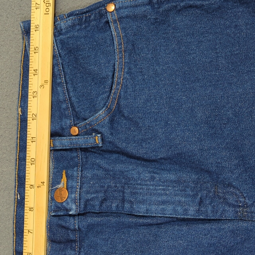 Wrangler Jeans Men's 33x34 Blue 1013MWZPW Cowboy Cut Western Denim - Picture 5 of 9
